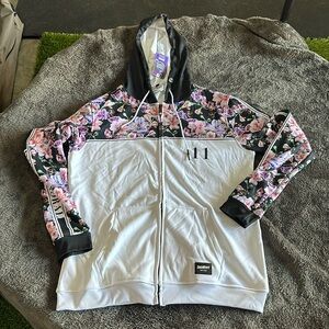 NWT Fresh hoods zip up sweatshirt.